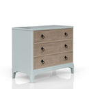 3 Drawers Hall Chest With Cane Fronts by Unique Piece Furniture