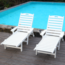 HDPE Chaise Lounge Chair Outdoor