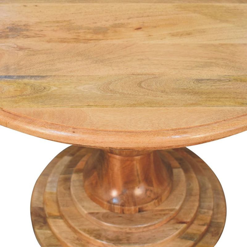 Solid Wood Round Turned Dining Table, photo 4 of 10
