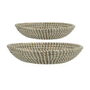 S/2 Kira Woven Seagrass Bowls by HouseOfZazla