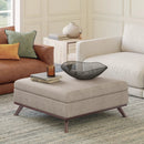 Owen - Multifunctional Square Coffee Table Storage Ottoman by Unique Piece Furniture