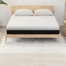 12'' Hybrid Mattress, Cooling Memory Foam & Pocket Springs Medium Firm - White - Queen