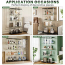 Display Cabinet With Shelf Double Doors And Lock by Unique Piece Furniture