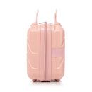 2-Piece ABS Spinner Wheel Luggage Set with Combination Lock