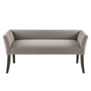 Elegant Design Bench Upholstery, Solid Wood Frame by HouseOfZazla