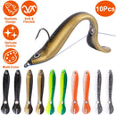 GBruno 10Pcs Soft Fishing Lures