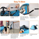 4-5 Person Camping Tent Outdoor Foldable Waterproof Tent with 2 Mosquito Nets Windows Carrying Bag for Hiking Climbing Adventure Fishing by GBruno Store