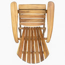 Folding Adirondack Chair Wooden Accent Furniture Lounge Chair by HouseOfZazla