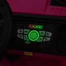 24V Ride On Large PickUp Truck car for Kids,ride On 4WD Toys with Remote Control,Parents Can Assist in Driving,Bluetooth music version,Pickup truck design with spacious storage in the rear.