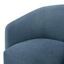Ardena - Modern Swivel Barrel Chair by HouseOfZazla