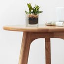 Round Small End Table, Side Table For Bedroom & Balcony by HouseOfZazla