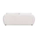 Sharon - Puffy Arm Sofa - Alpaca Off-White by HouseOfZazla