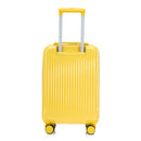 14'/20' 2-Piece ABS Spinner Wheel Luggage Set with Combination Lock