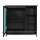 Wall Mount 2 In 1 Mirror Cabinet With Adjustable Shelf, Soft-Closing Hinges