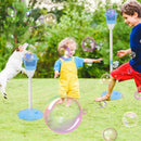 3-in-1 Standing Bubble Machine with Lights and Music by LJGDeals