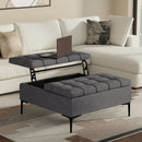 Laura - Lift Top Storage Ottoman by Unique Piece Furniture