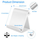 Desktop Phone Stand Tablet Holder 100¡ Adjustable Multi-Angle for Smartphone Pad E-Reader