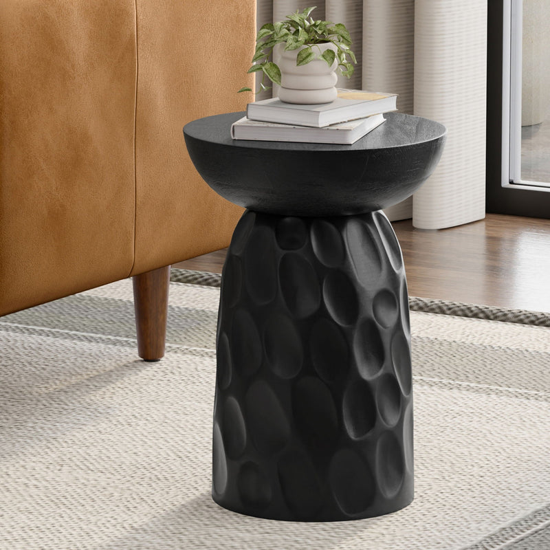 Boyd - V Chisel Accent Table - Black, photo 5 of 8
