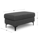 Ava - Versatile Mid Century Ottoman by Unique Piece Furniture