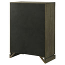 Harbington - 5 Drawer Chest - Chocolate by HouseOfZazla
