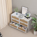 6 Drawer Storage Modern Cabinet For Bedroom by Unique Piece Furniture