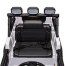 24V Ride On Large PickUp Truck car for Kids,ride On 4WD Toys with Remote Control,Parents Can Assist in Driving,Bluetooth music version,Pickup truck design with spacious storage in the rear.