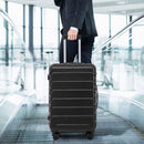 3 Pieces Set 20" / 24" / 28" Spinner Wheel Luggage With Combination Lock by HouseOfZazla
