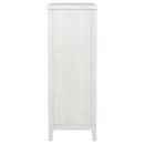 Inverness - 5 Drawer Bedroom Chest - White