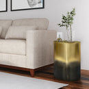 Curtis - Ombre Metal Cylinder Accent Table by HouseOfZazla
