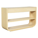 Console Table With 3 Soft Close Drawers & 2 Open Shelves by HouseOfZazla