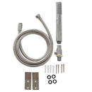 57 Inch Stainless Steel Shower Panel with12 x 8 Head Shower by LJGDeals