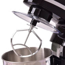 800 W 5.3 Quart Electric Food Stand Mixer with Stainless Steel Bowl-Black by LJGDeals