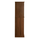 4 Door Storage Cabinet With 1 Drawer, With 4 Adjustable Inner Shelves by HouseOfZazla