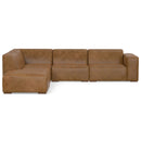 Rex - Handcrafted Sectional Sofa And Ottoman by Unique Piece Furniture