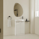 23" Freestanding Bathroom Vanity with Sink, Soft Close Doors