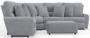 Majesty - Deep Seating Power Reclining Sectional And Ottoman