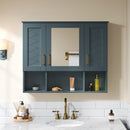 Modern Wall Mounted Medicine Cabinet with Adjustable Shelves and Soft Close Doors by HouseOfZazla