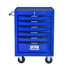 Rolling Metal Tool Chest With Drawers, Steel Storage Cabinet With Ball Bearing Slides by HouseOfZazla