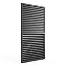 Louver Grille 1 / 3 10Ft Frame & Louvers - Black by Unique Piece Furniture
