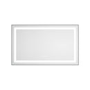 40 x 24 Inch LED Bathroom Mirror With Front And Backlight