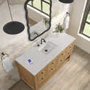 James Martin Breckenridge 60" Single Bathroom Vanity, Light Natural Oak