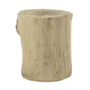 Gene Fiber Concrete Accent Table - Brown by HouseOfZazla