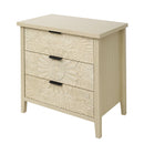 3 Drawer Cabinet - Natural Wood Finish