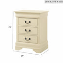 Louis Phillipe - Nightstand - Wood by Unique Piece Furniture