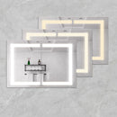 Medicine Cabinet With LED Vanity Mirror, Anti-Fog, Waterproof, Dimmable With Touch Switch by Unique Piece Furniture