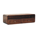 Floating Open Console - Walnut by Unique Piece Furniture