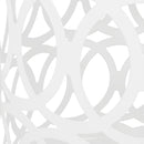 Outdoor Metal Side Table Set of 2