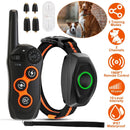 3280FT Dog Training Collar IP67 Waterproof Pet Beep Vibration Electric Shock Collar 3 Channels Rechargeable Transmitter Receiver Trainer with Flashlig by GBruno Store