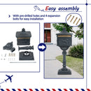 Mailbox Cast Aluminum by HouseOfZazla