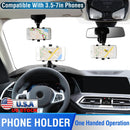 Car Dashboard Phone Bracket Stand Car Phone Holder Non-slip 360¡Rotation Dashboard Phone Clamp Suitable For 3-7in Cell Phone